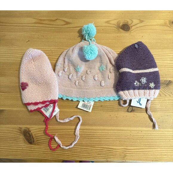 Jacadi Hat bundle girls 9 months knit hats wool JW
